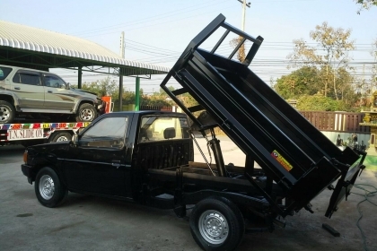 รถกระบะ ปิคอัฟดั้มพ์ นิสสัน Big M กระบะเปิดได้ 3ด้าน ดั้มพ์ใหม่ ระบบไฟฟ้า