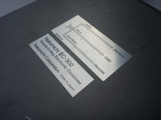 Electronic Crossover 3 ทาง Nakamichi EC-302