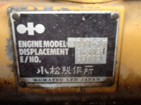 รถขุดล้อยางkomutsu fc20 สภาพดีพร้อมใช้เก่าญี่ปุ่น