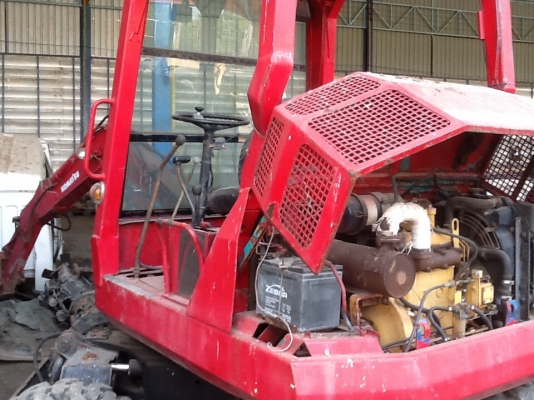 รถขุดล้อยางkomutsu fc20 สภาพดีพร้อมใช้เก่าญี่ปุ่น