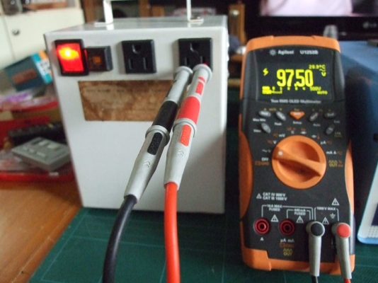 หม้อแปลงไฟจาก 220v ==> 100v ขนาด 1,000W (1KVA)