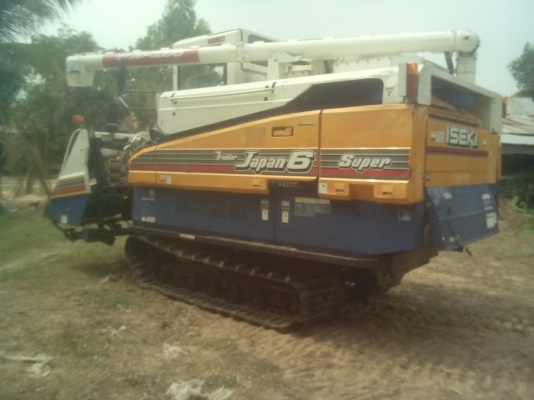 ขายรถเกี่ยวข้าว ISEKI JAPAN6 SUPER ดูรถที่หน้างานเลยครับ