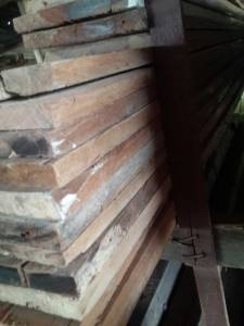 ไม้พื้นหน้า 8 นิ้วไม้หลุมพอ ตะเคียนทอง