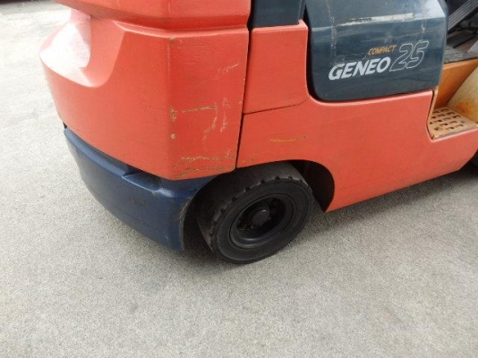 ขายรถโฟล์คลิฟท์ TOYOTA รุ่น 02-7FGK25 ใช้งานเพียง 111 ชม. สภาพเหมือนใหม่ ราคา 195,000 บาท นำเข้าจากประเทศญี่ปุ่น 100\% ไม่เคยใช้งานในประเทศไทย