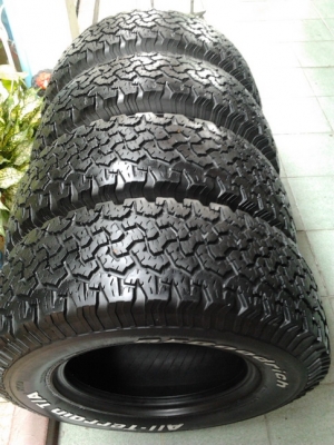 BF All 265/70/16 ปี 42/11 สภาพดี สวยๆ พร้อมใช้งาน 1ชุด