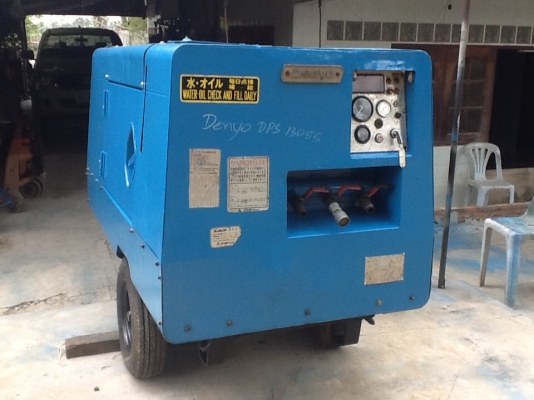 ปั๊มลมแบบเครื่องDENYO 130SS เก่าญี่ปุ่น 0833554933