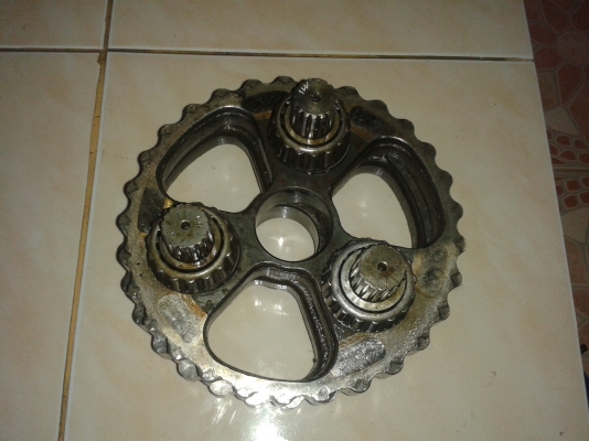 ฝากขายชุดเฟืองจักรยานต้วเดินของ pc 45-1และpc 50 uu-2