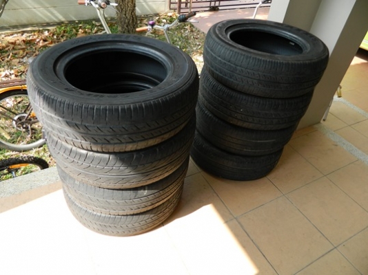 ขายยาง แม็กซิส 185-65-14 ปี(4712) 12 เพิ่งถอด