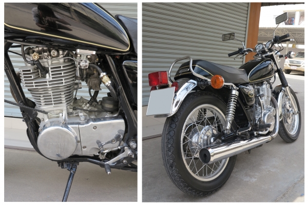 -------------------  Yamaha SR400  สภาพป้ายแดง