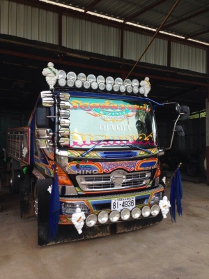 ขายรถดัมพ์ Hino mega500 เครื่องคอมมอนเรล150 เทอร์โบ