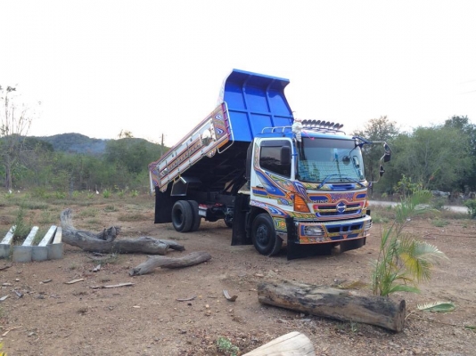 ขายรถดัมพ์ Hino mega500 เครื่องคอมมอนเรล150 เทอร์โบ