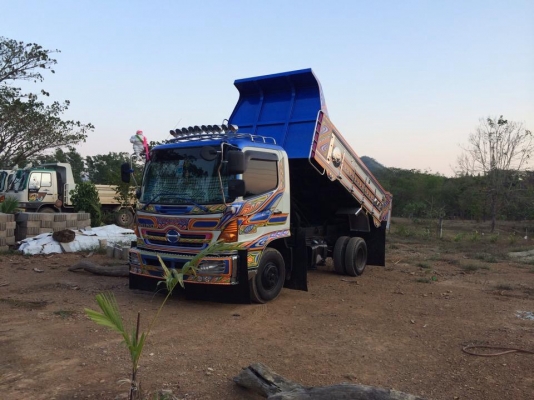 ขายรถดัมพ์ Hino mega500 เครื่องคอมมอนเรล150 เทอร์โบ