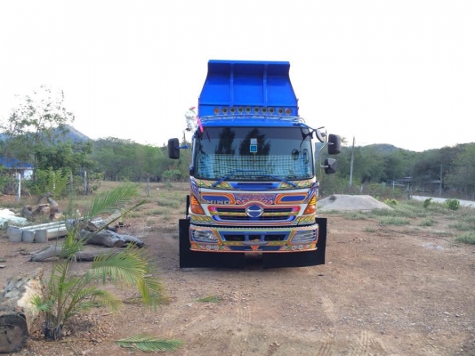 ขายรถดัมพ์ Hino mega500 เครื่องคอมมอนเรล150 เทอร์โบ