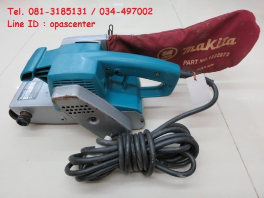 ลดราคา-เครื่องขัดกระดาษทรายสายพาน3" 9924DB MAKITA ญี่ปุ่น ของแท้ สภาพใหม่