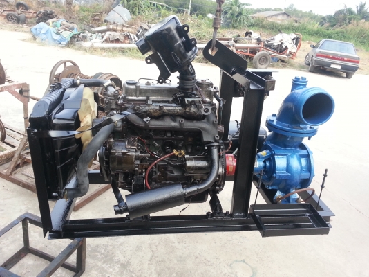 ขายเครื่องสูบน้ำ ดีเซล 4 สูบ  ขนาดเข้า6ออก6นิ้วของใหม่ ส่งสูง 20เมตร
