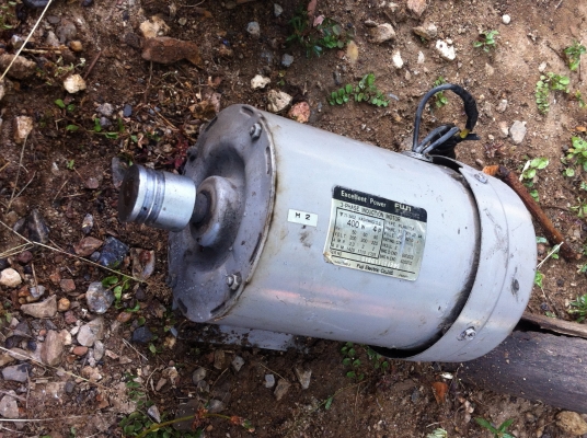 มอเตอร์ FUJI ขนาด1/2 (400W.) จากญี่ปุ่น กินกระแสน้อย (มีหลายสิบตัว)