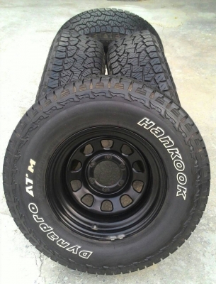 ขายยาง AT 265/70R16 พร้อมล้อลาย Rock16 x 8 ET0