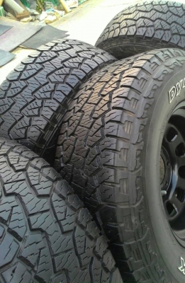 ขายยาง AT 265/70R16 พร้อมล้อลาย Rock16 x 8 ET0