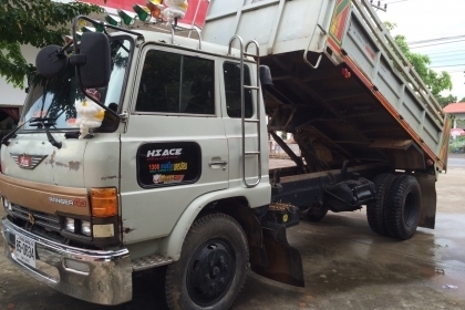 6ล้อดั้ม HINO FD17 ปี38 เครื่อง HO7C รถสวยมาก
