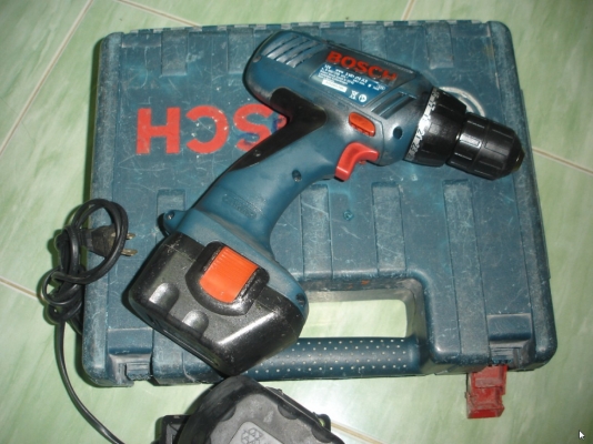 ขายสว่านไขควงไร้สาย BOSCH รุ่น GSR 12-2 (12V.) แบต 2 ก้อน