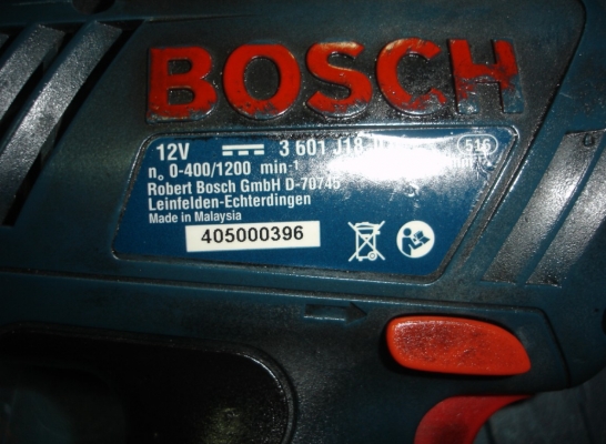 ขายสว่านไขควงไร้สาย BOSCH รุ่น GSR 12-2 (12V.) แบต 2 ก้อน