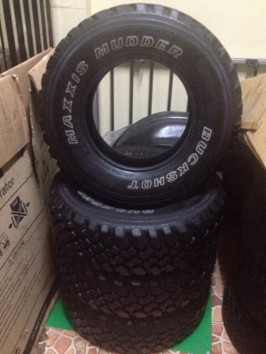 ขายยางMaxxiss Buckshot 245/75/16 ปลายปี13