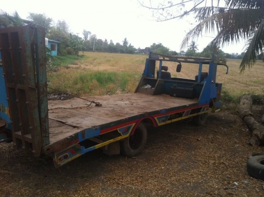 ขายอีแต๋น6ล้อ เทเลอร์5เมตร เครื่อง110 พวงมาลัยเพาเวอร์ สโลกลาง