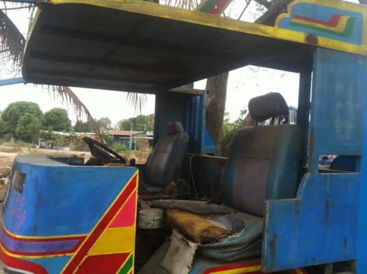 ขายอีแต๋น6ล้อ เทเลอร์5เมตร เครื่อง110 พวงมาลัยเพาเวอร์ สโลกลาง