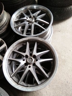 แม็คเลนโซ่ขอบ17กว้าง7.5-4-100พร้อมยาง4เส้น