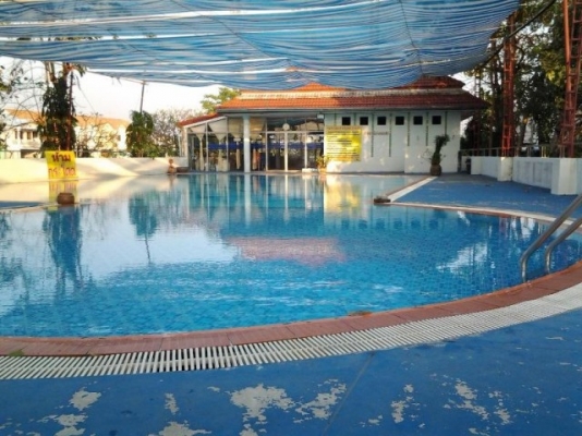 ขายบ้านแฝด 2 ชั้น 36 ตร.ว. หมู่บ้านนันทนาการ์เด้นท์ บางพลี