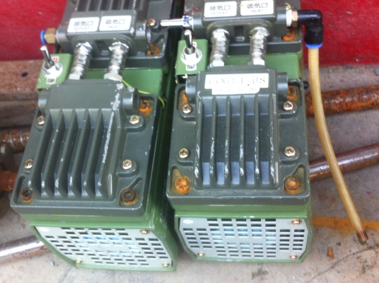 VACUUM PUMP ปั๊มสุญญากาศ ULVAC ขนาดกระทัดรัด พร้อมใช้งาน