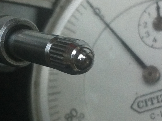 เครื่องมือวัดละเอียดไดอัลเกจ ( dial gauge) ยี่ห้อ CITIZEN ความละเอียด 0.01 มม. เครื่องมือวัดละเอียดไดอัลเกจ ( dial gauge) ยี่ห้อ CITIZEN ความละเอียด 0.01 มม.