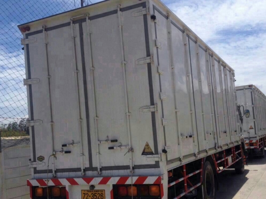 รถ6ล้อสวยๆ(มีหลายคันให้เลือก) ISUZU FTR 240 แรงม้า ตู้แห้ง10บาน ติดแก็สNGV