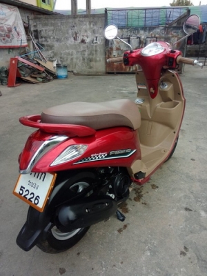 Filano ลายCLASSIC สี แดง รถปี56 หัวฉีดประหยัดน้ำมัน สวยวิ๊งๆราคาถูกๆครับ