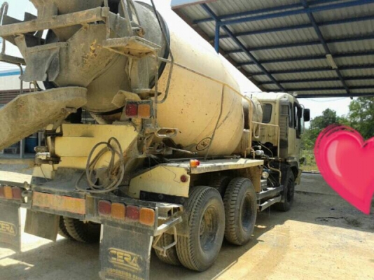 (มี2คัน)รถโม่ปูน230แรงและ260แรง. รถพร้อมใช้Nissan. Ud CWM430HและHino. FR2KKB. หัวโปรเฟีย...เล่มพร้อมโม่6คิว