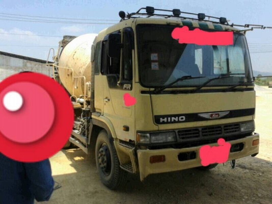 (มี2คัน)รถโม่ปูน230แรงและ260แรง. รถพร้อมใช้Nissan. Ud CWM430HและHino. FR2KKB. หัวโปรเฟีย...เล่มพร้อมโม่6คิว