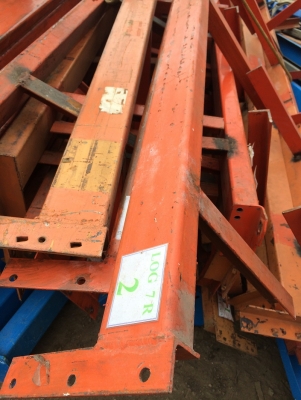 ขายชั้นเหล็กโรงงาน เหล็กกล่อง 4"x2" ยาว 2.4 เมตร ชั่งกิโล ถูกๆครับ