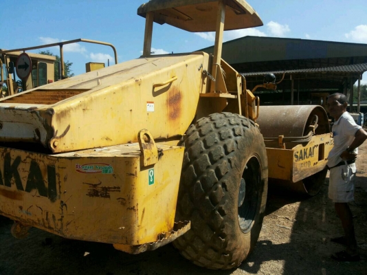 รถบดสั่น 2เพลา Sakai. SV512D. (SV512T-E). รถสวยสภาพเีพร้อมใช้ เล่มพร้อม