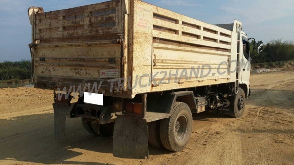 รถบรรทุก 6 ล้อดัมพ์  HINO  ซีรีย์ 500 EURO3   175 แรงม้า ปีจดทะเบียน 2555