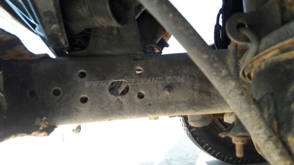 รถบรรทุก 6 ล้อ TOYOTA กระบะข้างเสริม กระบะรั้วเหล็ก รุ่น DYNA