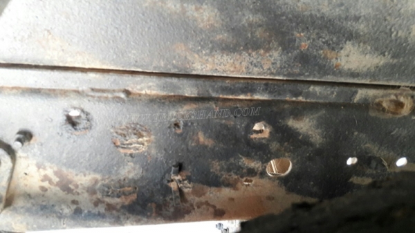 รถบรรทุก 6 ล้อ TOYOTA กระบะข้างเสริม กระบะรั้วเหล็ก รุ่น DYNA