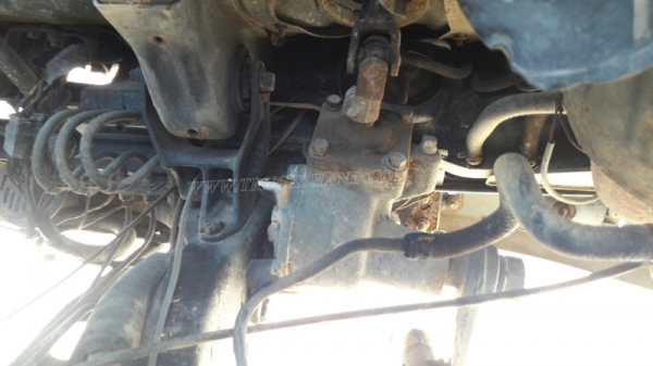 รถบรรทุก 6 ล้อ TOYOTA กระบะข้างเสริม กระบะรั้วเหล็ก รุ่น DYNA