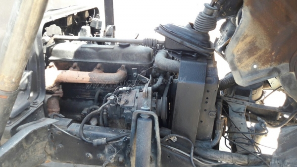 รถบรรทุก 6 ล้อ TOYOTA กระบะข้างเสริม กระบะรั้วเหล็ก รุ่น DYNA