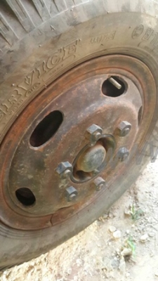 รถบรรทุก 6 ล้อ TOYOTA กระบะข้างเสริม กระบะรั้วเหล็ก รุ่น DYNA