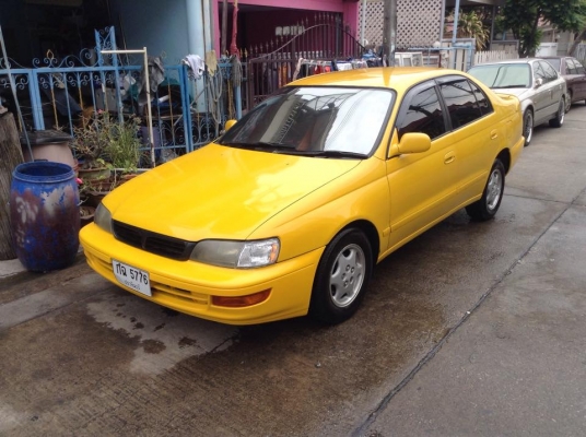 ขายครับ TOYOTA CORONA (ไม่ไช่แท็กซี่ 1000000000000000\%) . ท้ายแยก. 2.0 ตัวท็อป กันชนหน้าหลังเป็น แอคซิเออ แล้ว ไฟฟ้าทั้งคัน เบาะปรับระดับได้ พวงมาาลัยปลับได้ เครื่อง ดีมาก เกียร ออโต้ แกส LPG ประหยัดสุดๆ สีสวยแสบตา ภายในเบาสวยสะอาด แต่งเครื่องเสียงมา ช่วง