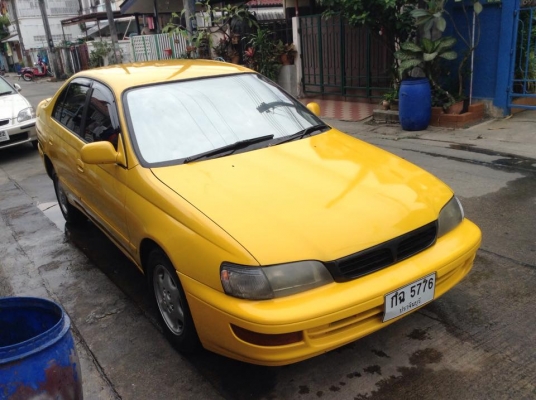 ขายครับ TOYOTA CORONA (ไม่ไช่แท็กซี่ 1000000000000000\%) . ท้ายแยก. 2.0 ตัวท็อป กันชนหน้าหลังเป็น แอคซิเออ แล้ว ไฟฟ้าทั้งคัน เบาะปรับระดับได้ พวงมาาลัยปลับได้ เครื่อง ดีมาก เกียร ออโต้ แกส LPG ประหยัดสุดๆ สีสวยแสบตา ภายในเบาสวยสะอาด แต่งเครื่องเสียงมา ช่วง