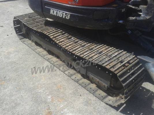 รถแบคโฮ KUBOTA KX161-3 ทำงาน 3,100  ชั่วโมง มีเล่มทะเบียน