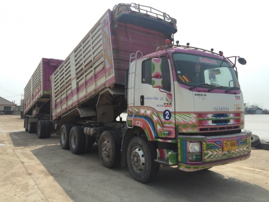 ด่วนขายรถรถพ่วงคอกดั้มการเกษตรพร้อมใช้งาน