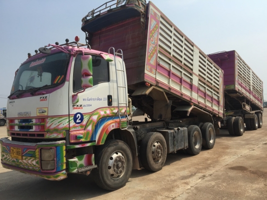 ด่วนขายรถรถพ่วงคอกดั้มการเกษตรพร้อมใช้งาน