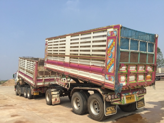 ด่วนขายรถรถพ่วงคอกดั้มการเกษตรพร้อมใช้งาน